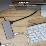 Belkin F4U092btSGY USB-C 6-in-1 Multimedia Hub Executive Corporate Gifts Singapore