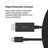 Belkin AVC012bt2MBK Connect USB-C to HDMI Cable Executive Corporate Gifts Singapore