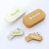 Eco Friendly Wheatstraw USB Flash Drive U810 Executive Corporate Gifts Singapore