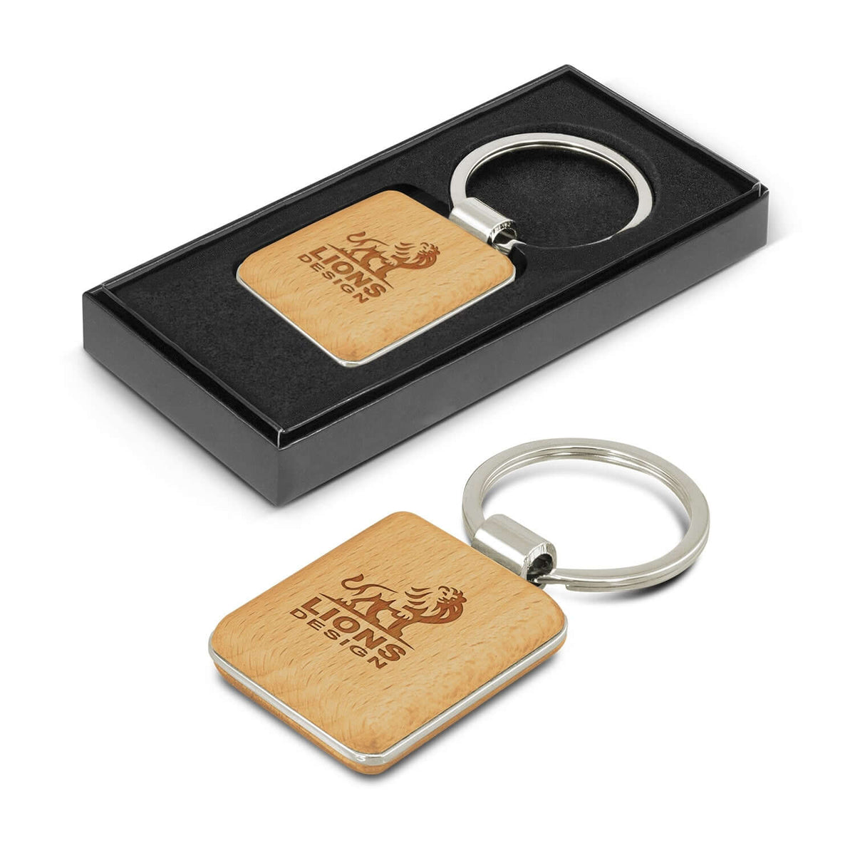 Echo Key Ring - Square Corporate Gift Singapore