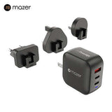Mazer 70W GaN Wall Charger with Travel Pins (3 Ports) Executive Corporate Gifts Singapore
