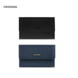 Crossing Elite Leather Key Holder With Card Pockets Executive Corporate Gifts Singapore