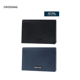 Crossing Elite Leather Leather Card Case With Magnet Closure RFID Executive Gifts Singapore