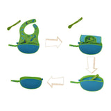 Eco Friendly B BOX Travel Bib + Silicone Spoon Executive Corporate Gifts Singapore
