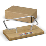 Bamboo Business Card Stand Corporate Gift Singapore