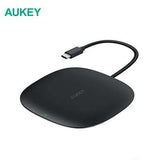 Aukey CB-C70 5-in-1 Unity Wireless Charging USB-C Hub Executive Gifts Singapore