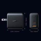 Aukey PA-B3 65W 2-Port PD Charger Executive Gifts Singapore
