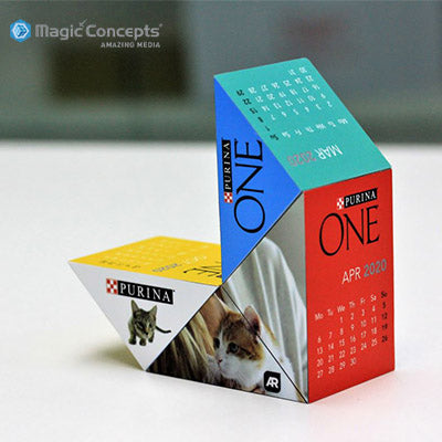 Magic Concepts Magic Magnetic Triangle Calendar Executive Corporate Gifts Singapore