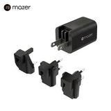 Mazer GaNPrestige 33W GaN Wall Charger with Travel Pins (2 Ports) Executive Corporate Gifts Singapore