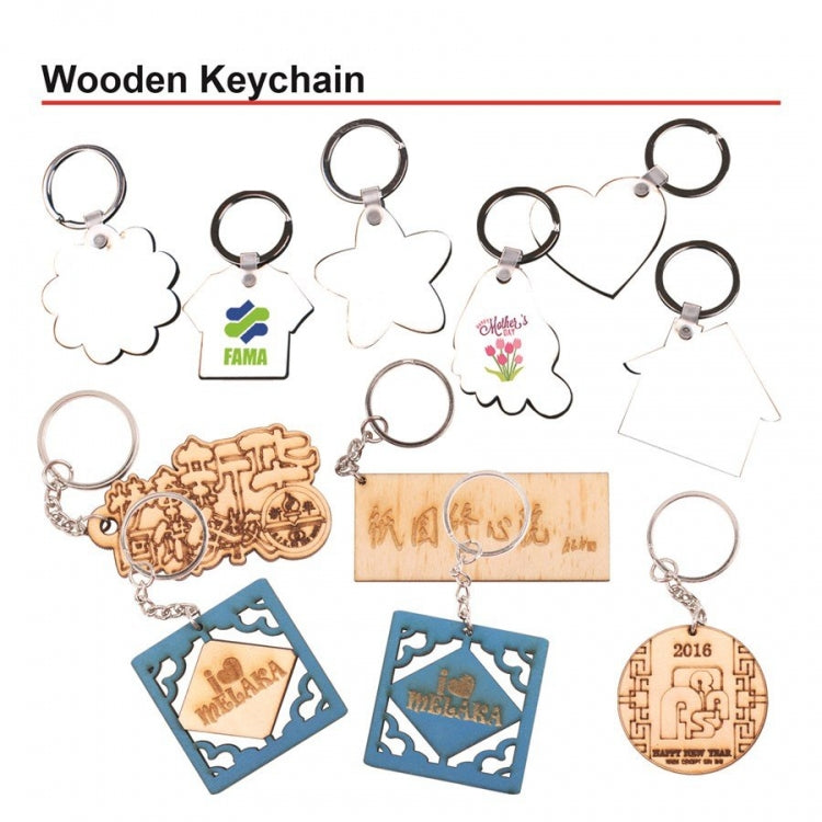 Customized Wooden Keychain Executive Corporate Gifts Singapore