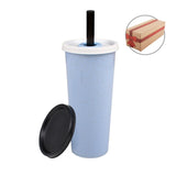 Organic Wheat Fiber Mug With Straw Executive Corporate Gifts Singapore
