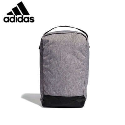 adidas Golf Shoe bag in grey with durable design, perfect for organizing and protecting golf shoes.