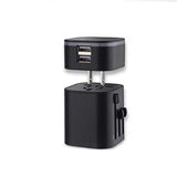 Travel Adapter with 2 USB Port Executive Corporate Gifts Singapore