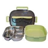 Stainless Steel Lunch Box with cutlery Executive Corporate Gifts Singapore