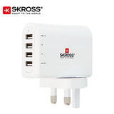 SKROSS 4 Port USB Charger - UK Executive Corporate Gifts Singapore