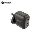 Mazer GaNPrestige 100W Gan Wall Charger with Travel Pins (4 Ports) Executive Corporate Gifts Singapore