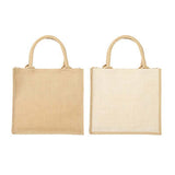 Eco Friendly Square Jute Bag Executive Corporate Gifts Singapore