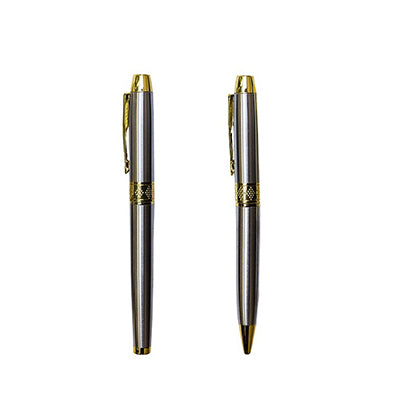 Silver with Gold Metal Pen Executive Corporate Gifts Singapore