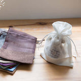 Eco Friendly Jute Accessories Pouch with Netting Executive Corporate Gifts Singapore