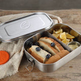 Stainless Steel Food Container Lunch Box with Compartment Executive Corporate Gifts Singapore