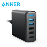 Anker PowerPort Speed 5 Ports 63W With Dual Quick Charge 3.0 Charging Station Executive Gifts Singapore