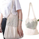 Eco friendly Reusable Washable Natural Organic Cotton Mesh Bag Executive Corporate Gifts Singapore