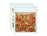 Eco Friendly Rezip Lay-Flat Gallon Leakproof Reusable Storage Bag 2-pack Executive Corporate Gifts Singapore