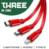 3-in-1 Retractable Multicable Executive Corporate Gifts Singapore