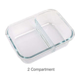 Glass Food Container with Divider Executive Corporate Gifts Singapore