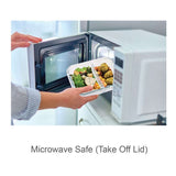 Glass Food Container with Divider Executive Corporate Gifts Singapore