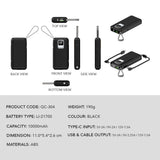 22.5W Quick Charge Powerbank with Built-in Cable Executive Corporate Gifts Singapore