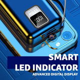 22.5W Quick Charge Powerbank with Built-in Cable Executive Corporate Gifts Singapore