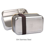 Stainless Steel Lunch Box with Bamboo Lid Executive Corporate Gifts Singapore