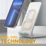15W Dual Coil Foldable Wireless Charger Executive Gifts Singapore