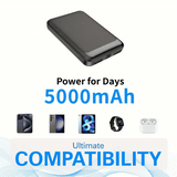 Mini 5000mAh Powerbank with Fast Charging Executive Corporate Gifts Singapore
