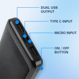 Mini 5000mAh Powerbank with Fast Charging Executive Corporate Gifts Singapore