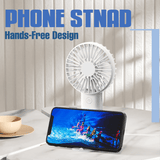 Handheld Fan with 3 Speed and Phone Stand Executive Corporate Gifts Singapore