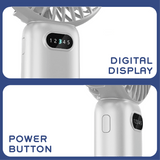 Handheld Fan with 5 Speed Executive Corporate Gifts Singapore