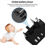 Travel Adaptor With 3.0A Fast Charge Executive Gifts Singapore