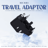 Travel Adaptor With 3.0A Fast Charge Executive Gifts Singapore