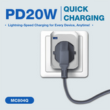 World Travel Adaptor With 2 USB-A + 1 USB-C PD20W Quick Charge Executive Gifts Singapore
