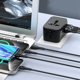 World Travel Adaptor With 3.4A Fast Charge Executive Gifts Singapore
