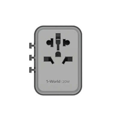 Momax 1-World 3-Port Travel Charger 20W Executive Corporate Gifts Singapore