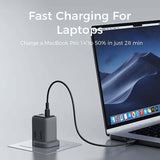 AUKEY PA-C5 Comet Mix 3 100W PD 3-Port GaN Wall Charger Executive Gifts Singapore