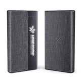 Fabric Design 10000mAh Wireless Power Bank Executive Corporate Gifts Singapore