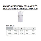 Adidas Aeroready Designed To Move Sport 3-Stripes Tank Top Executive Corporate Gifts Singapore