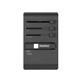 Momax 1-World+ 3-Port Travel GaN Charger With Built-in USB-C Cable 70W Executive Corporate Gifts Singapore