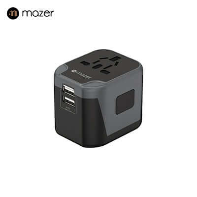 Mazer Infinite Travel Universal Travel Charger Executive Corporate Gifts Singapore