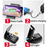 Portable Cable Box with Wireless Charger Executive Corporate Gifts Singapore