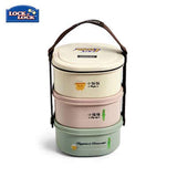 Lock & Lock 3-tier Lunch Box with Handle Executive Corporate Gifts Singapore